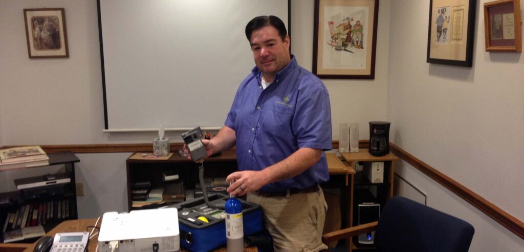 Keith R. Gosselin is a Certified Calibration Technician on the RBT IV