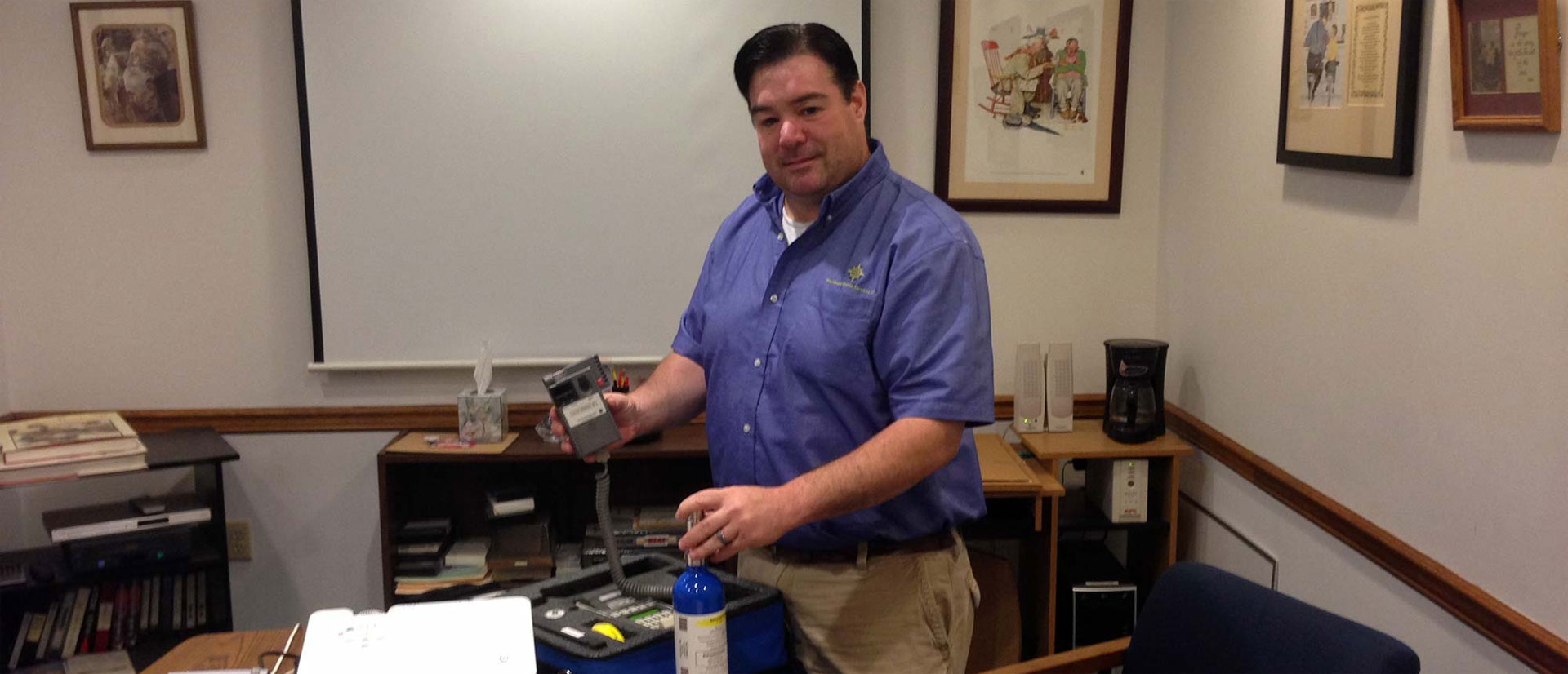 Keith R. Gosselin is a Certified Calibration Technician on the RBT IV
